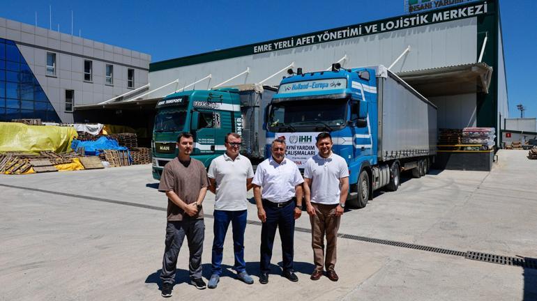 İHH Ukraynaya 4 TIR insani yardım malzemesi gönderdi