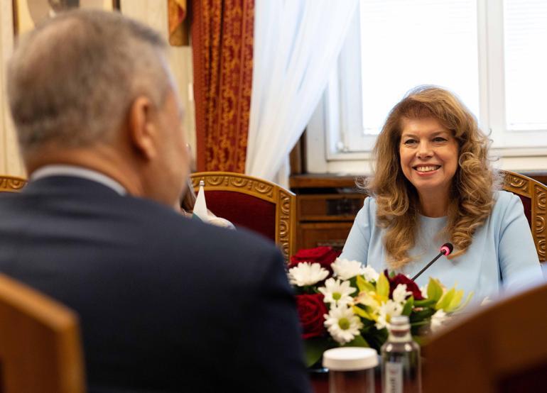 Dışişleri Bakanı Fidan, Bulgaristan Cumhurbaşkanı Yotova tarafından kabul edildi