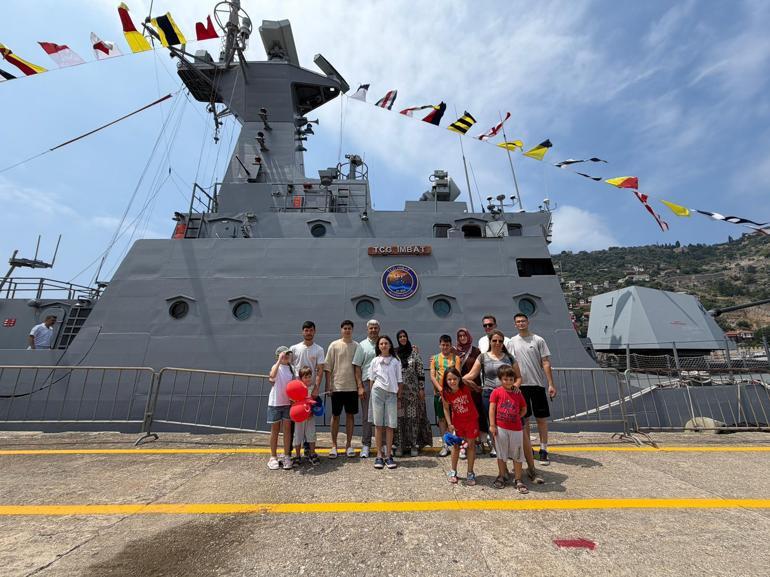 Denizkurdu-2/2026 Tatbikatına katılan TCG Tarsus ve TCG İmbat ziyarete açıldı