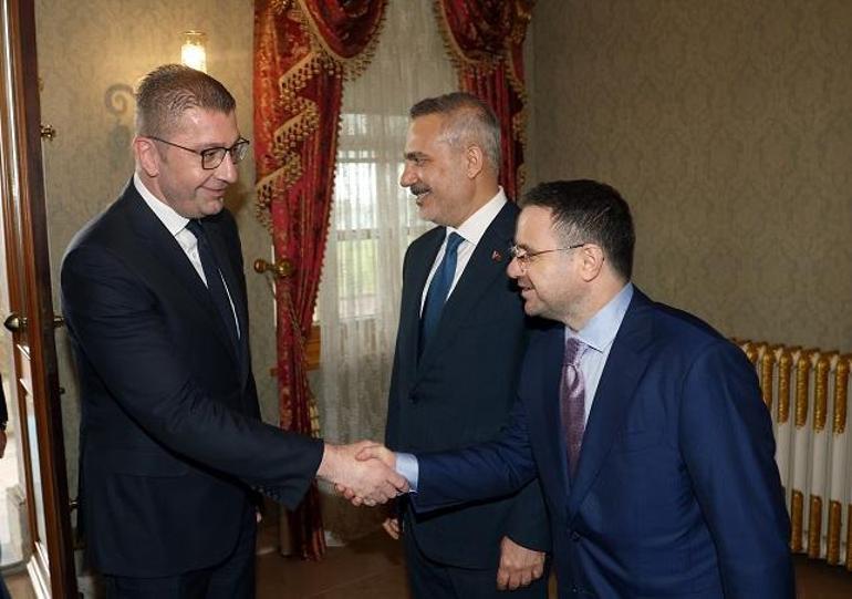 Cumhurbaşkanı Erdoğan, Kuzey Makedonya Başbakanı Hristijan Mickoskiyi kabul etti