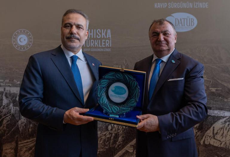 Bakan Fidan, Ahıska Türkleri-Kayıp Sürgünün İzinde sergisinin açılışına katıldı