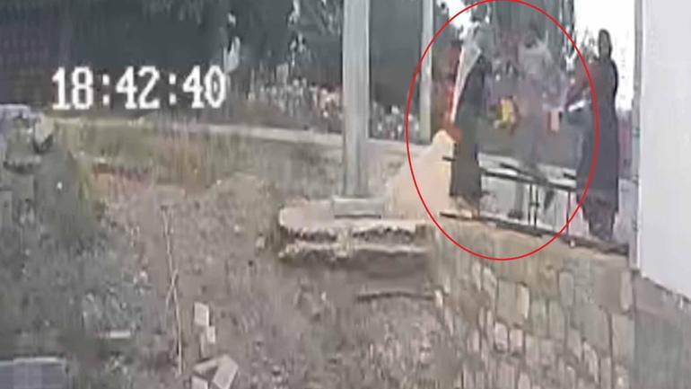 Engelli kızı için rampa isteyen kadına komşunun kürekli saldırısı kamerada; şüpheli tutuklandı