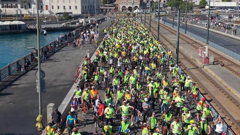 Milli maçın ardından Tarihi Yarımadada pedal çevirdiler