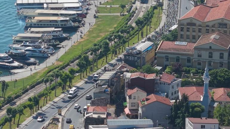 Milli maçın ardından Tarihi Yarımadada pedal çevirdiler