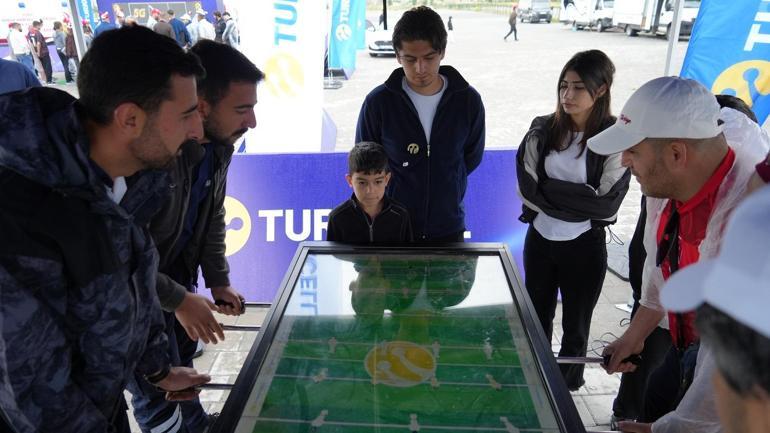 Kapadokya’da milli maç heyecanı dev ekranda yaşandı