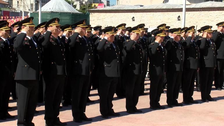 Taksimde Jandarma Teşkilatının 187’nci kuruluş yıldönümü kutlandı