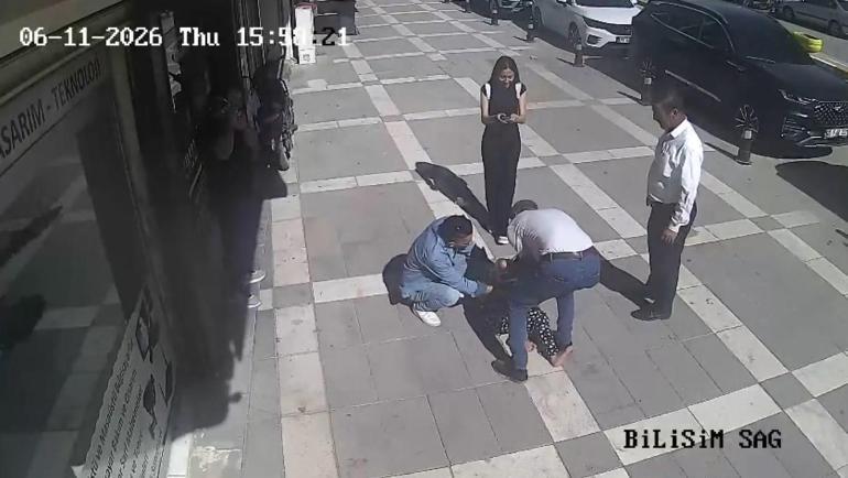 12 yaşındaki çocuk, güvercinlerle ilgilenirken 2nci kattan düştü; o anlar kamerada