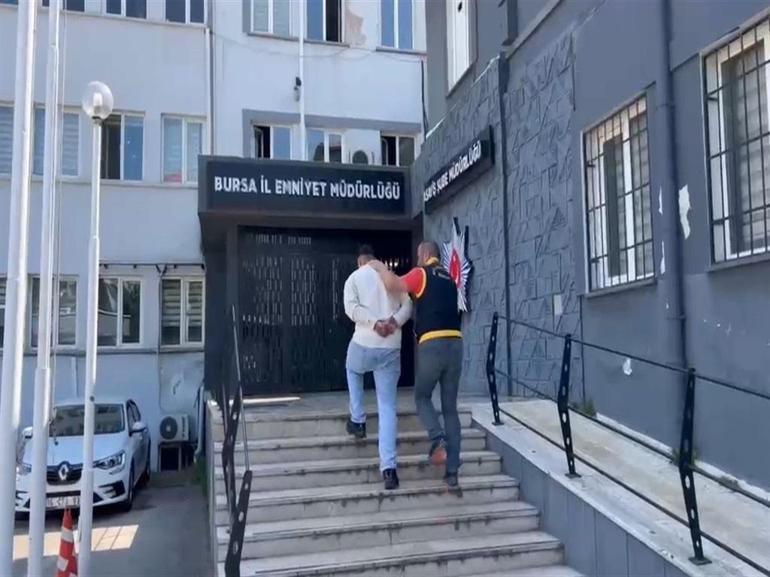 Bursada husumetlisini silahla yaralayan şüpheli tutuklandı: Olay anı kamerada