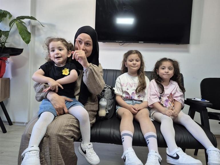 13 yıl önce ameliyat olup görmeye başlayan Eda Nur, 3 çocuğunun da sağlığına kavuşmasını istiyor