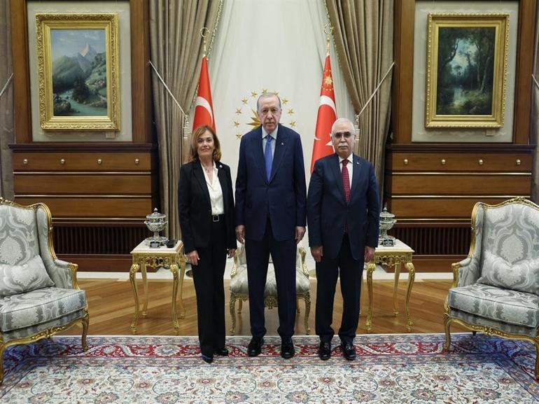 Cumhurbaşkanı Erdoğan, İspanya Anayasa Mahkemesi Başkan Vekilini kabul etti