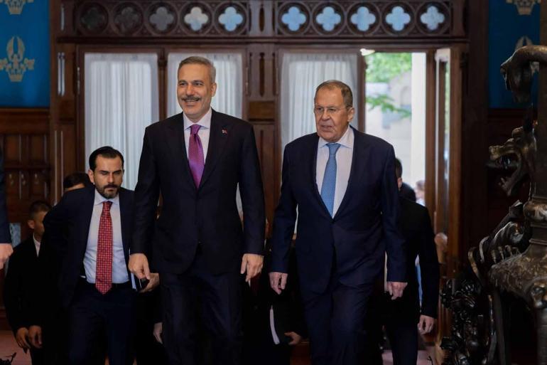 Dışişleri Bakanı Fidan, Rus mevkidaşı Lavrov ile görüştü
