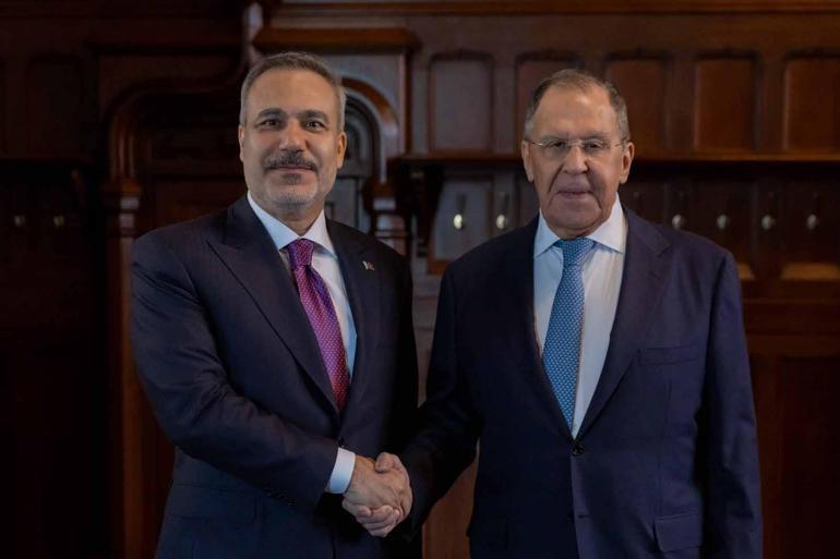 Dışişleri Bakanı Fidan, Rus mevkidaşı Lavrov ile görüştü