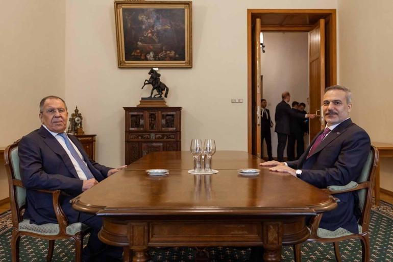 Dışişleri Bakanı Fidan, Rus mevkidaşı Lavrov ile görüştü