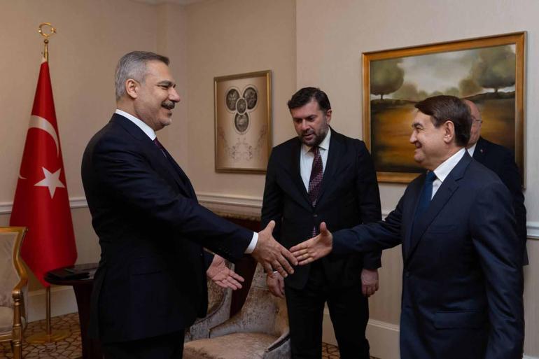 Dışişleri Bakanı Fidan, Putinin danışmanları Medinskiy ve Levitini kabul etti