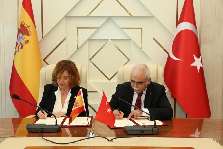 Türkiye ve İspanya Anayasa Mahkemesi arasında iş birliği anlaşması imzalandı