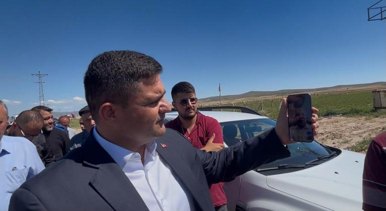 Tuz Gölü Ovası’nda doludan zarar gören tarım arazilerinde hasar tespit çalışması başlatılıyor