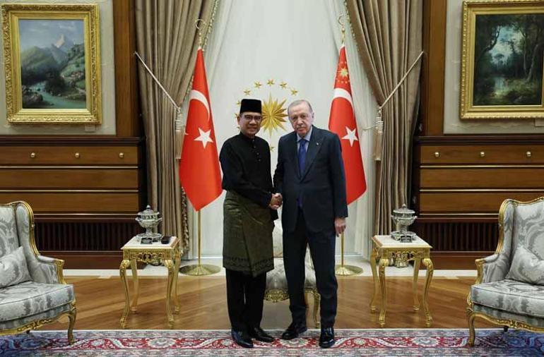 Cumhurbaşkanı Erdoğan, güven mektuplarını kabul etti
