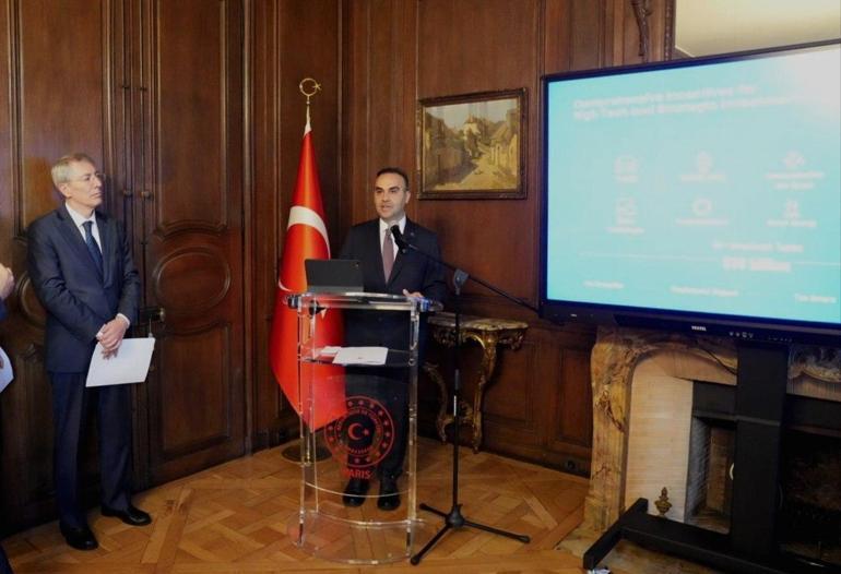 İlk ‘HIT-30 Yüksek Teknoloji Yatırım Programı Resepsiyonu’ Paris’te düzenlendi