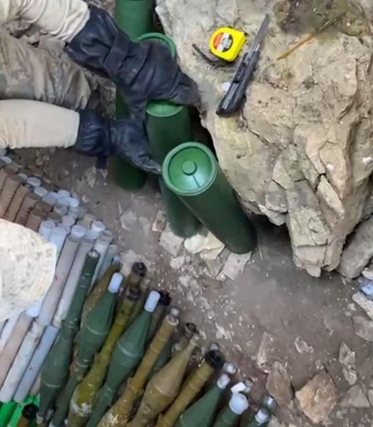8 ilde 34 mağara, sığınak ve barınma alanı imha edildi