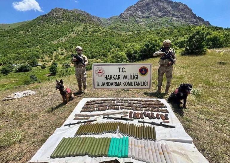 8 ilde 34 mağara, sığınak ve barınma alanı imha edildi