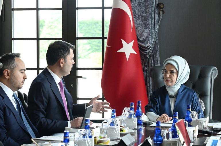 Emine Erdoğan, Bakan Kurumu kabul etti