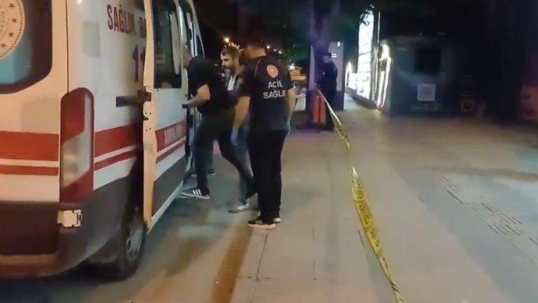 Otelin önünde uğradığı silahlı saldırıda yaralandı