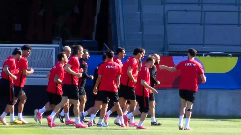 A Milli Futbol Takımı, Paraguay maçının hazırlıklarını tamamladı