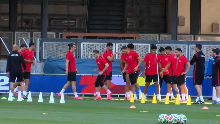A Milli Futbol Takımı, Paraguay maçının hazırlıklarını tamamladı