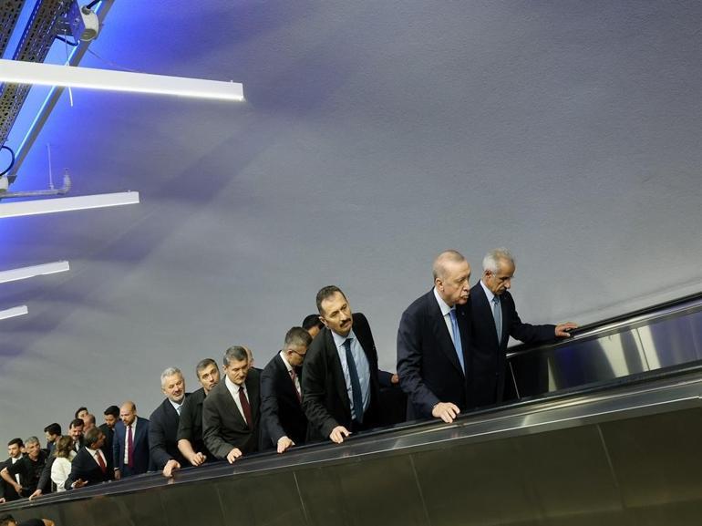 Cumhurbaşkanı Erdoğan: Türkiyeyi en uzun ve en hızlı metro hattıyla buluşturuyoruz
