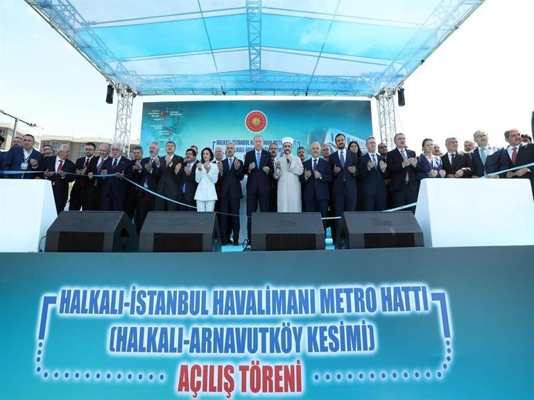 Cumhurbaşkanı Erdoğan: Türkiyeyi en uzun ve en hızlı metro hattıyla buluşturuyoruz
