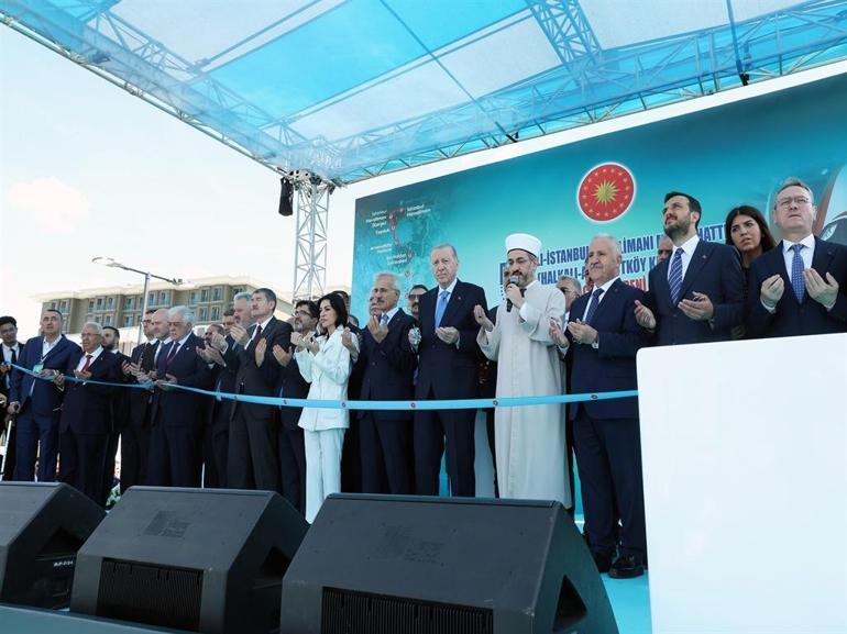 Cumhurbaşkanı Erdoğan: Türkiyeyi en uzun ve en hızlı metro hattıyla buluşturuyoruz