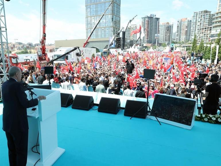 Cumhurbaşkanı Erdoğan: Türkiyeyi en uzun ve en hızlı metro hattıyla buluşturuyoruz