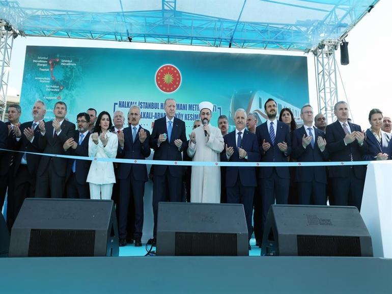 Cumhurbaşkanı Erdoğan: Türkiyeyi en uzun ve en hızlı metro hattıyla buluşturuyoruz