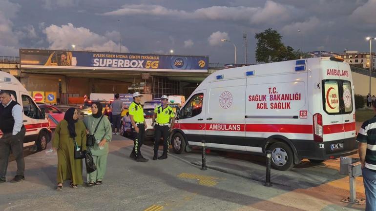 Bostancıda metro raydan çıktı; 3 yolcu yaralandı