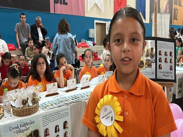 MEB öncülüğündeki proje ile minik yazarlar, imza günü düzenledi