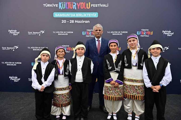 Samsun Kültür Yolu Festivali başladı