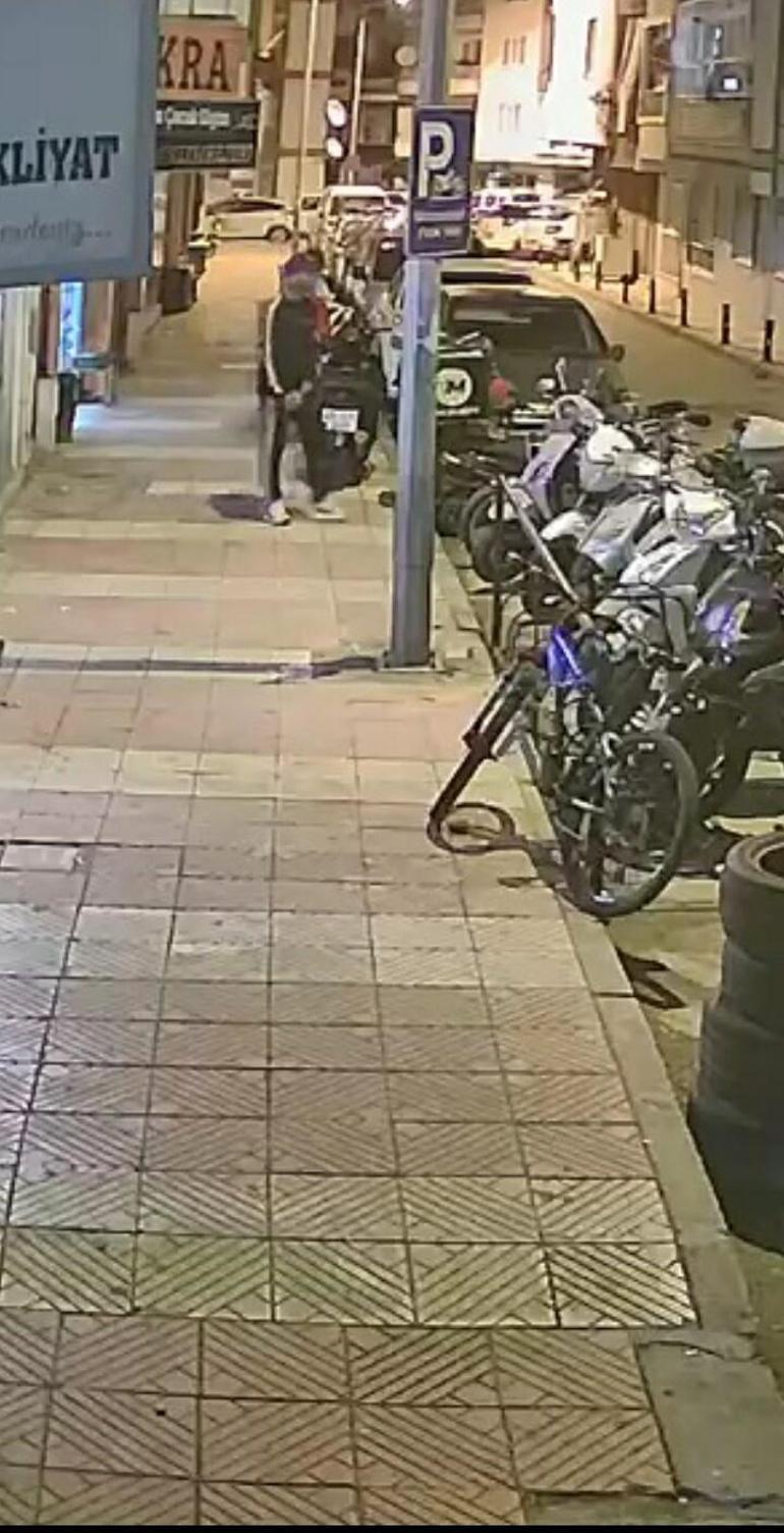 Motosiklet hırsızlığı şüphelisi 120 güvenlik kamerası incelenerek yakalandı