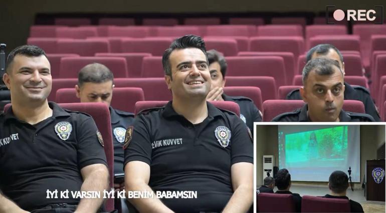 EGM’den personele ‘Babalar Günü’ sürprizi