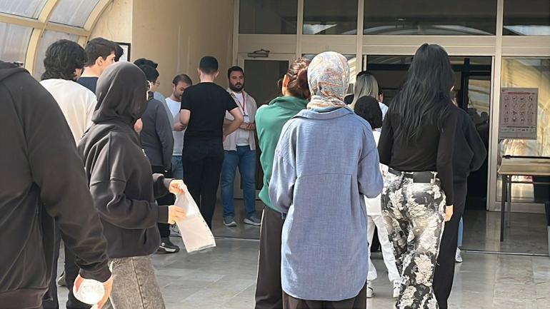 Boluda öğrencilerin sınav heyecanı