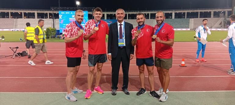 Milli atletler, takım halinde Balkan Şampiyonu oldu