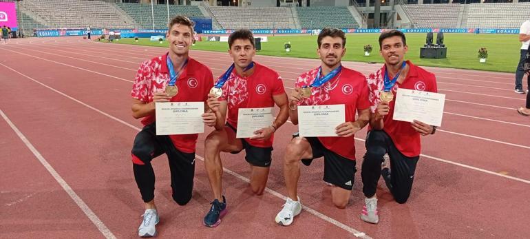 Milli atletler, takım halinde Balkan Şampiyonu oldu