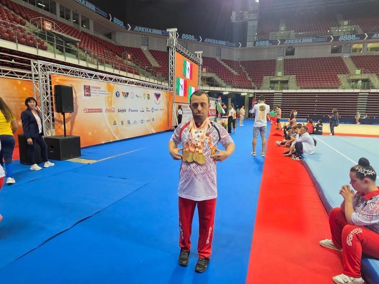 İzmirli down sendromlu sporcudan 7 şampiyonluk birden