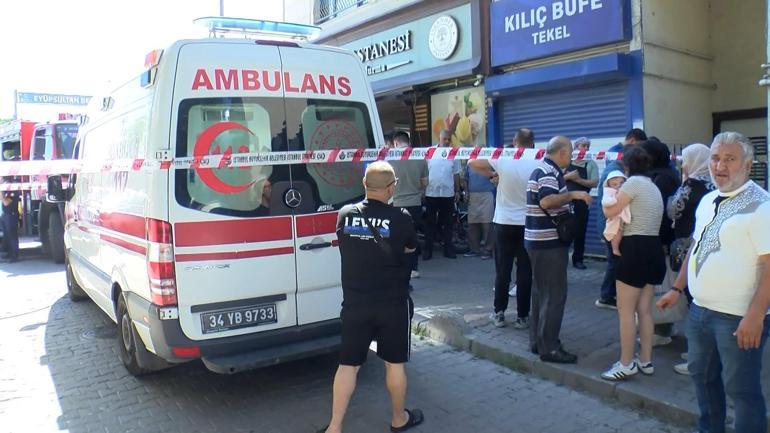 Eyüpsultanda pastanedeki gaz kaçağından 6 çalışan etkilendi; 4 katlı bina tahliye edildi