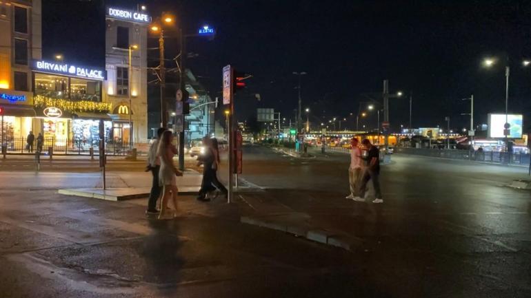 Fatihte Moldovalı skuter sürücüsünün hayatını kaybettiği kaza kamerada