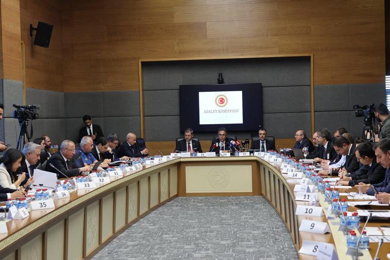 12nci Yargı Paketi komisyonda kabul edildi