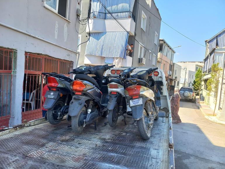 Manisa’da çalınan 6 motosiklet 90 güvenlik kamerası incelenerek bulundu: 3 gözaltı