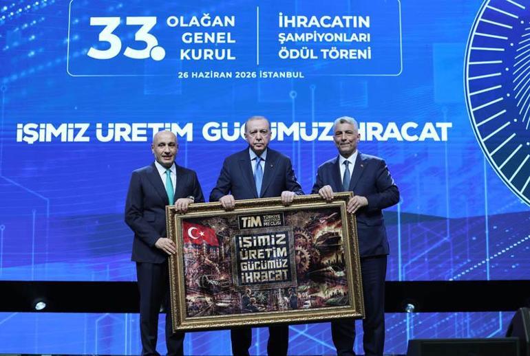Cumhurbaşkanı Erdoğan: 1 yılda yaptığımız ihracatı artık 1 ayda yapıyoruz
