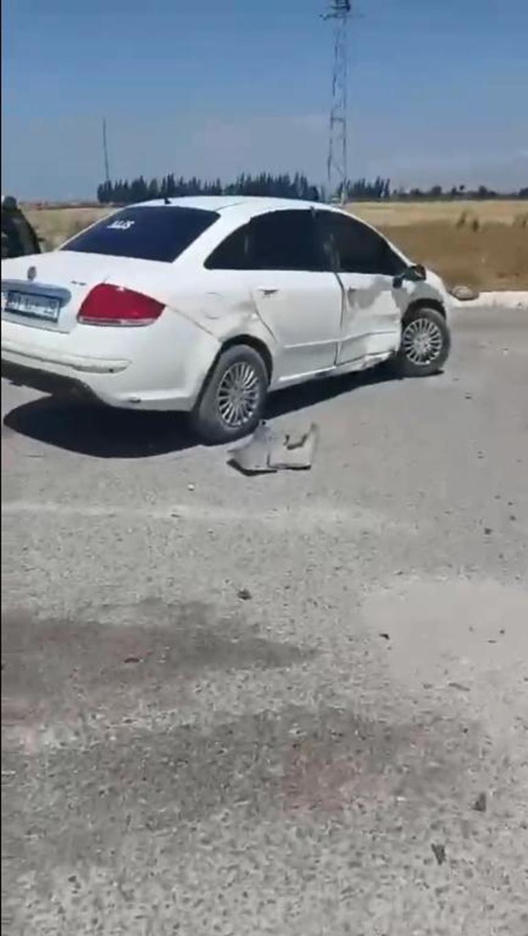 Hatayda iki otomobil çarpıştı; 6 yaralı