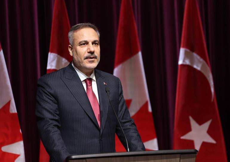 Bakan Fidan, Ottavada Kanada Dışişleri Bakanı Anand ile bir araya geldi
