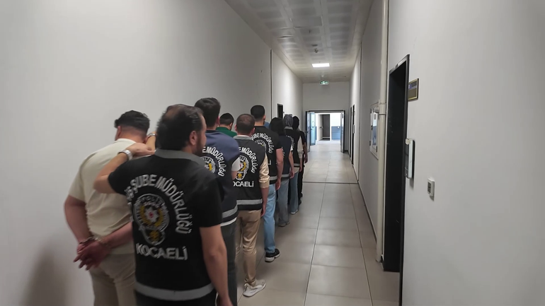 Kocaeli merkezli 4 ilde fuhuş operasyonu: 14 tutuklama